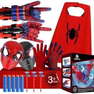 Superhero Web-Slinging Toy Set – 7-in-1