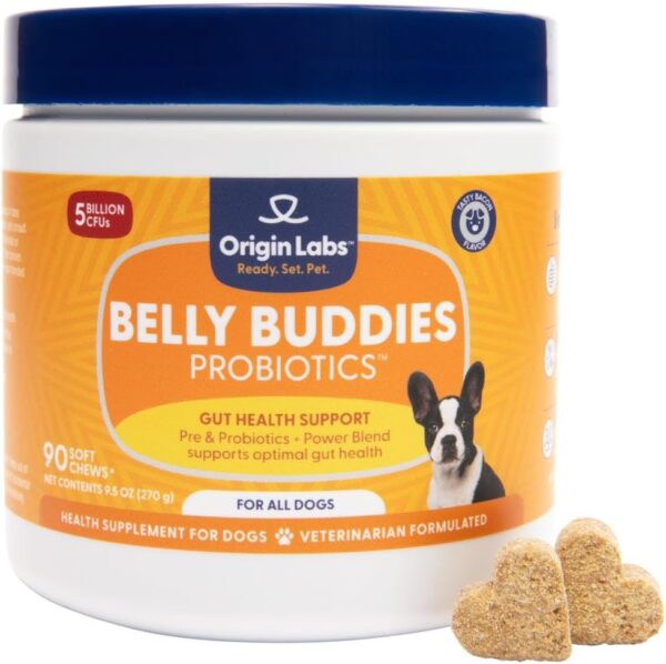 Origin Labs Belly Buddies Probiotics for Dogs