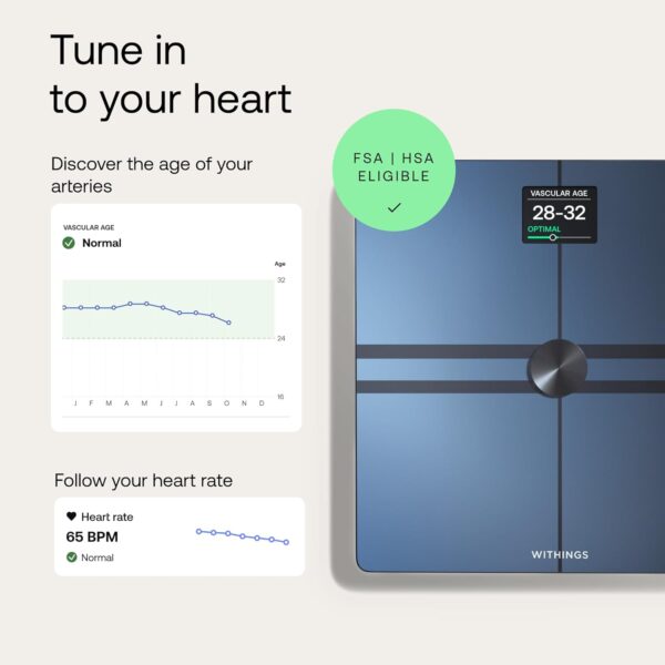 WITHINGS Smart Scales for Body Weight - Image 5