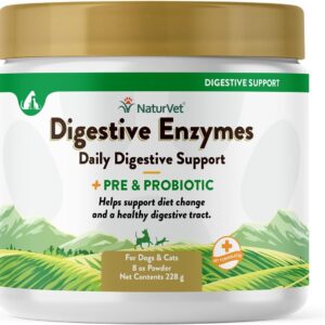 NaturVet – Digestive Enzymes for Dogs