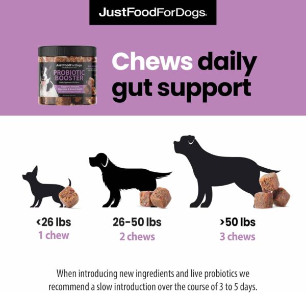 JustFoodForDogs Probiotic Booster - Image 3
