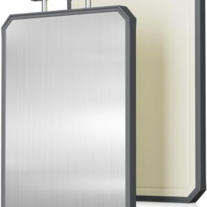 SNOWCLAD Stainless Steel Cutting Board,Double Sided