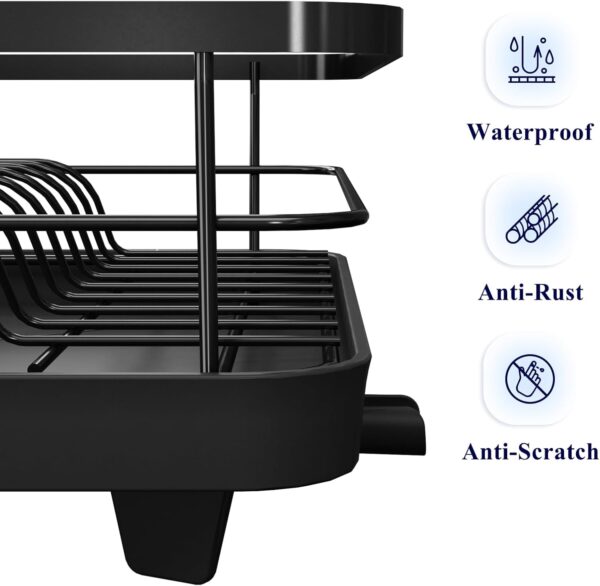 Kitsure Dish Drying Rack for Kitchen Counter - Image 2