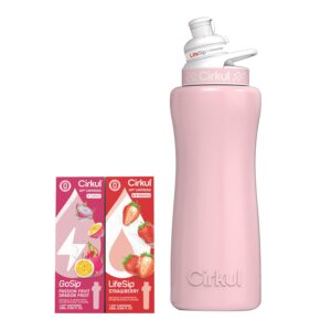 Cirkul 32oz. Blush Pink Stainless Steel Water Bottle