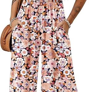 Dokotoo Women's Casual Loose Overalls Jumpsuits