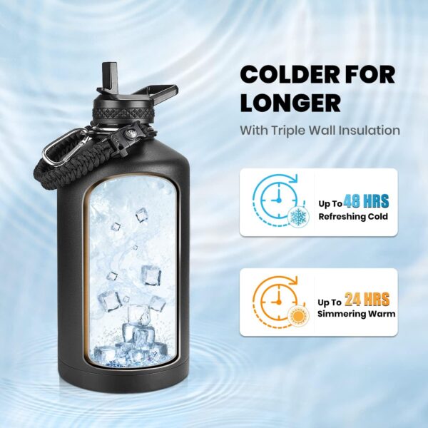 One Gallon Water Bottle Insulated - Image 6