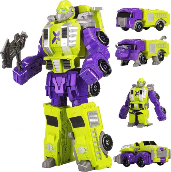 MIEBELY Toddler Robot Vehicles Set - 4Pcs - Image 9
