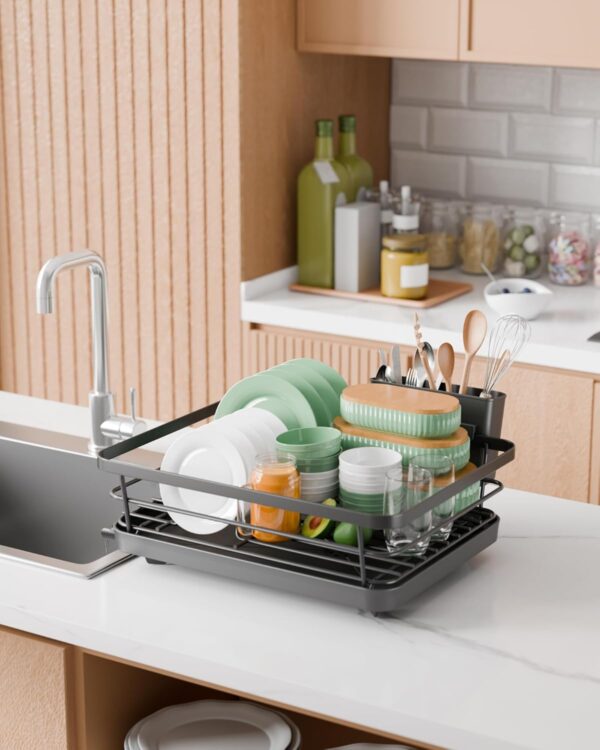 Kitsure Dish Drying Rack for Kitchen Counter - Image 4