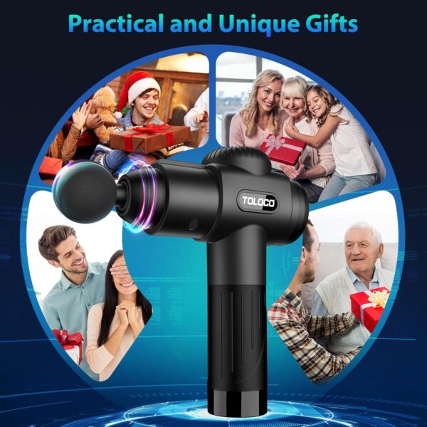 TOLOCO Massage Gun, Deep Tissue Back Massage - Image 3