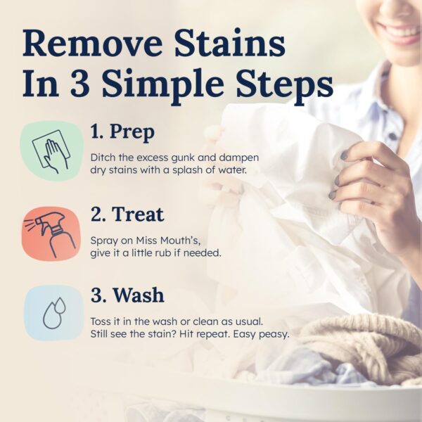 Miss Mouth's Messy Eater Stain Treater Spray 2 Pack - Image 2