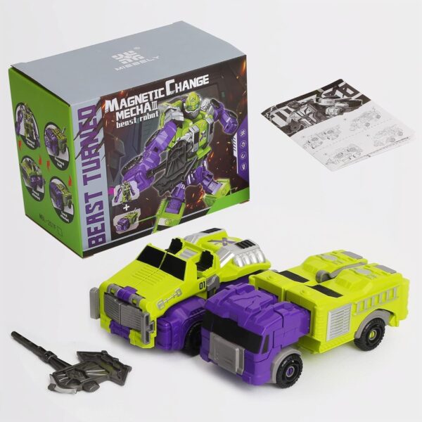 MIEBELY Toddler Robot Vehicles Set - 4Pcs - Image 2