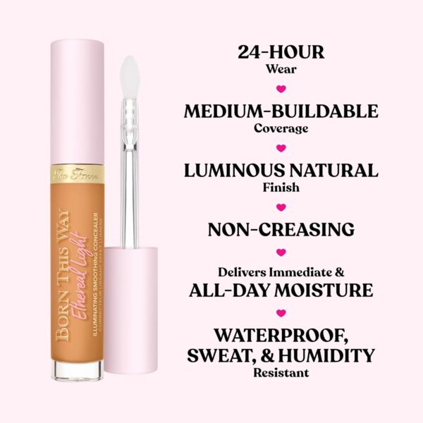 Too Faced Born This Way Ethereal Light concealer - Image 4