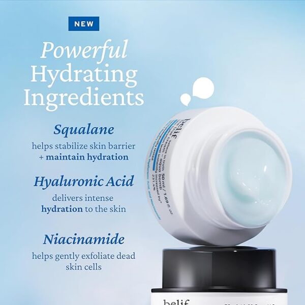belif Aqua Bomb – Daily Niacinamide Hydrating Moisturizer - Image 5