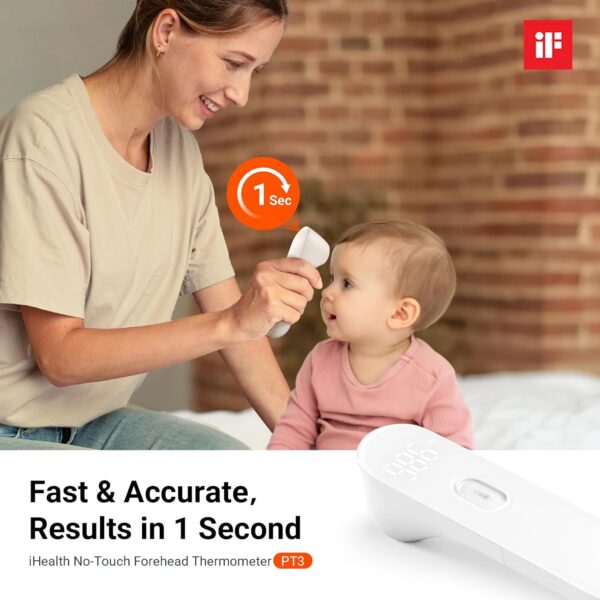 iHealth No-Touch Forehead Thermometer for Babies - Image 6