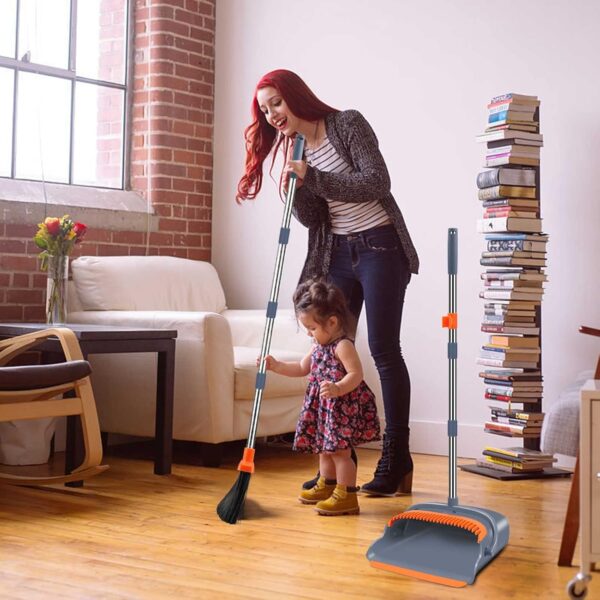kelamayi Upgrade Broom and Dustpan Set - Image 2