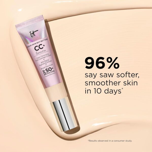 IT Cosmetics CC+ Cream Full-Coverage Foundation - Image 3