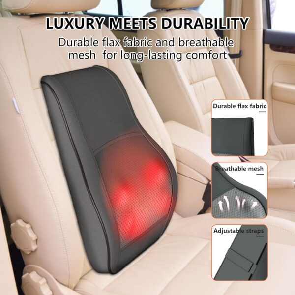Back Massager with Heat Pain Relief Deep Tissue - Image 3