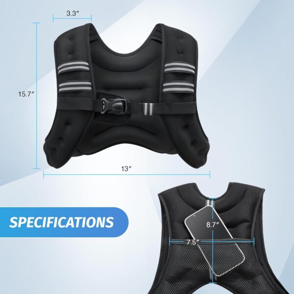 ZELUS Weighted Vest, - Image 2