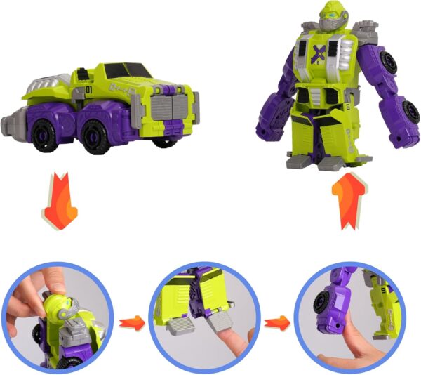 MIEBELY Toddler Robot Vehicles Set - 4Pcs - Image 6