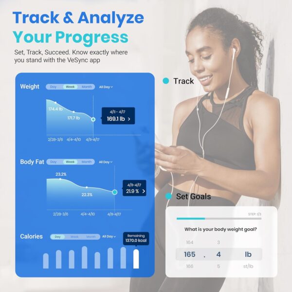 Etekcity Smart Scale for Body Weight Fat - Image 5