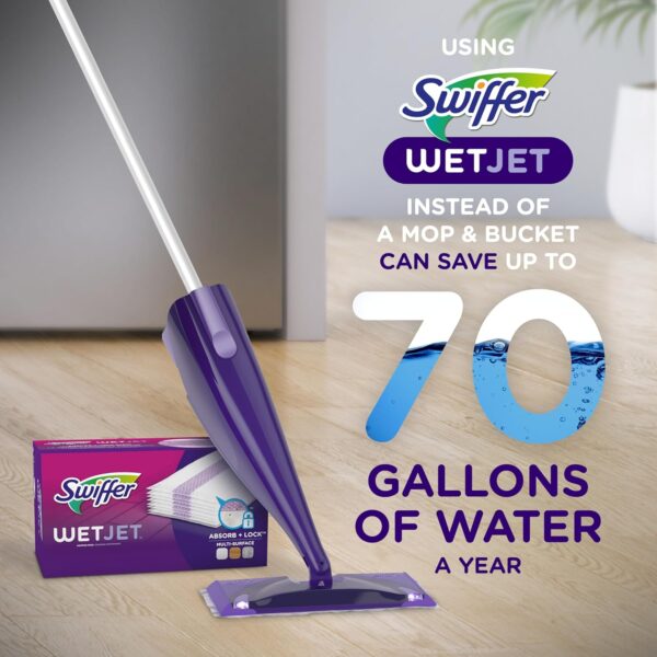 Swiffer WetJet Hardwood Floor Cleaner 24 count - Image 2
