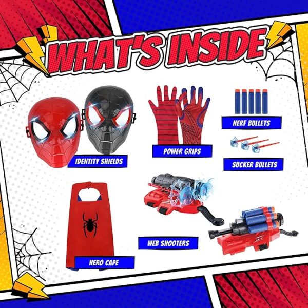 Superhero Web-Slinging Toy Set – 7-in-1 - Image 6