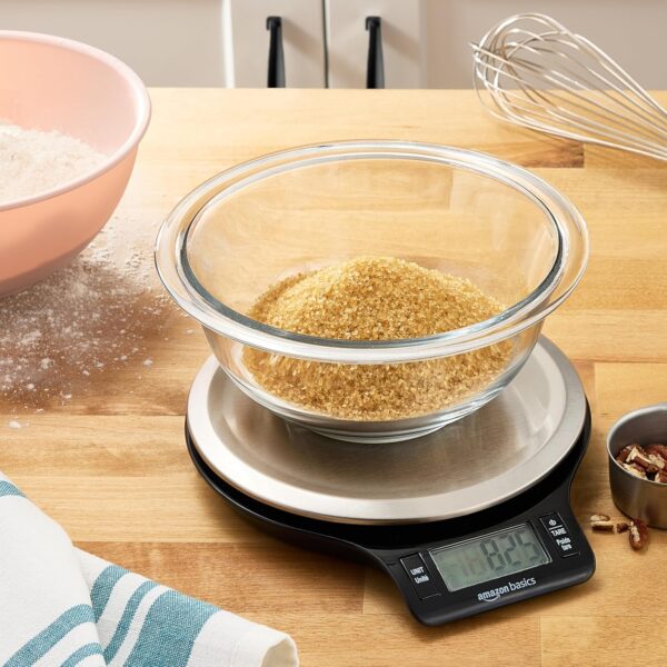 Digital Kitchen Scale with LCD Display, Stainless Steel - Image 5