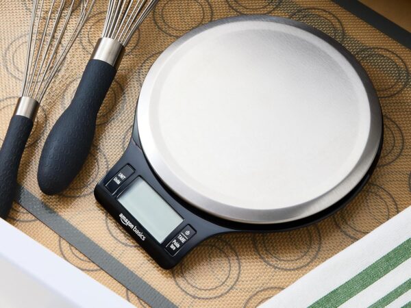 Digital Kitchen Scale with LCD Display, Stainless Steel - Image 2