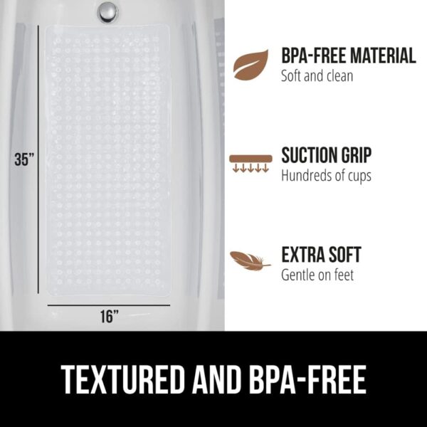 GORILLA GRIP Bath Tub Shower Mat - Image 9