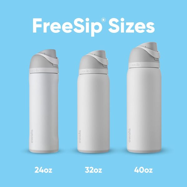 Owala FreeSip Insulated Stainless Steel Water Bottle - Image 4