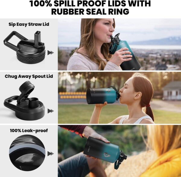One Gallon Water Bottle Insulated - Image 5