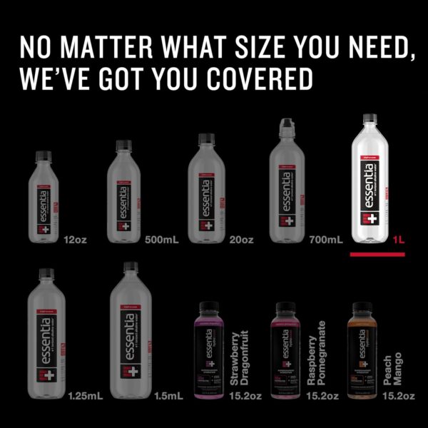 Essentia Water Bottled 1 Litre (Pack of 12) - Image 2