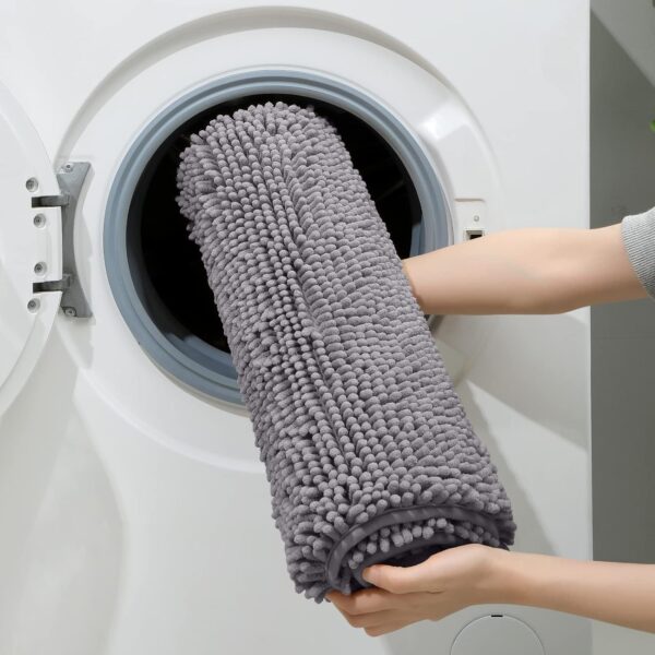HOMEIDEAS 3 Pieces Bathroom Rug - Image 3