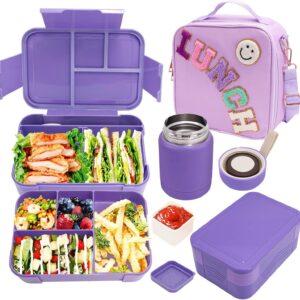 Preppy Lunch Box with 6 Compartment