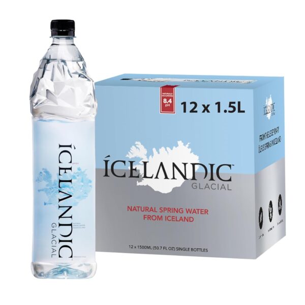 Icelandic Glacial Natural water pack of 12