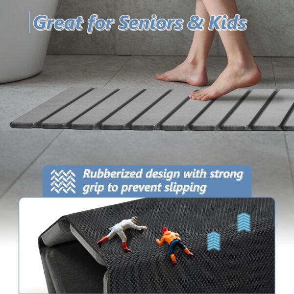AWW Foldable Stone Bath Mat - Image 4