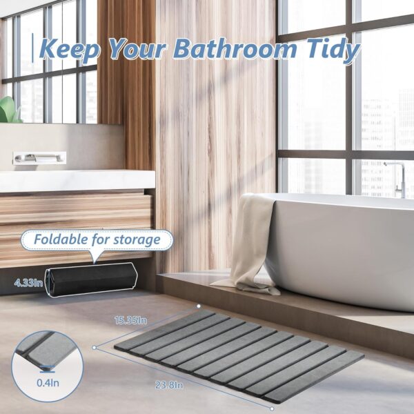 AWW Foldable Stone Bath Mat - Image 3