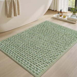 AMOAMI Unique Woven Bath Mat