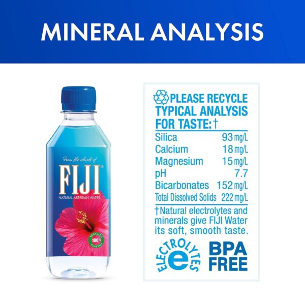FIJI Natural Artesian Bottled Water 24pack - Image 7