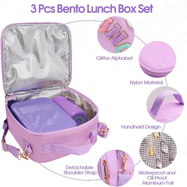 Preppy Lunch Box with 6 Compartment - Image 2
